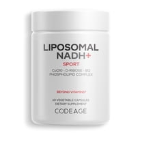 Codeage Liposomal NADH , B-Nicotinamide Adenine Dinucleotide, CoQ10, Vitamin B12, D-Ribose, 60 ct