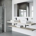 thumbnail image 4 of VIGO Robinet de Salle de Bain Blackstonian Noir Mat, 4 of 6