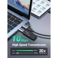 thumbnail image 2 of Adaptador UGREEN USB C hembra a USB macho de 10 Gbps, paquete de 2, gris, 2 of 8