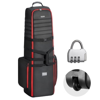 CHAMPKEY Premium Soft-Padded Golf Travel Bag with Anti-Impact