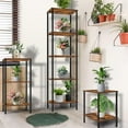 thumbnail image 6 of Ladder Corner Bookcase, 5 Tier Book Display Shelf, Home Office Living Room, 6 of 7
