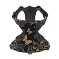 thumbnail image 4 of Lsque Modern Golden Butterfly Dog Harness, No-Pull Pet Harness with 2 Leash Clips, Adjustable Soft Padded Dog Vest with Easy Control Handle for Large Dogs-Large, 4 of 9