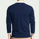 thumbnail image 4 of Cotton Sweater Men Long Sleeve Pullovers Outwear Man V Neck Male Sweaters Fashion Brand Loose Fit Knitting Clothing Korean Style, 4 of 5
