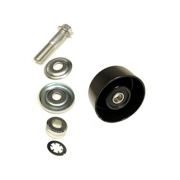 Accessory Belt Idler Pulley - Compatible with 2008 - 2013 INFINITI G37 3.7L V6 2009 2010 2011 2012