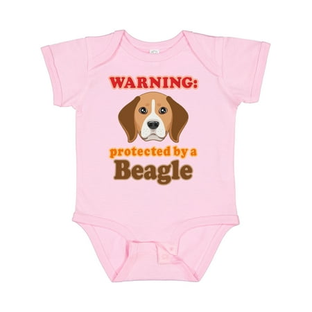 

Inktastic Beagle Dog Gifts Protected by Gift Baby Boy or Baby Girl Bodysuit