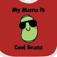 thumbnail image 4 of Inktastic Cool Beans Mama Boys or Girls Baby Bib, 4 of 4