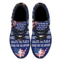 thumbnail image 2 of Patriot Jesus As For Me and My House We Will Serve The Lord Shoes Sneakers Black Size 6, 2 of 7
