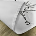 thumbnail image 5 of Ambesonne Compass Place Mats Set of 4, Sea Marine Life Theme, Standard Size, Black White, 5 of 6