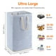 thumbnail image 4 of Cesto de ropa Lifewit, grande, plegable, 80 L, impermeable, azul, 4 of 9
