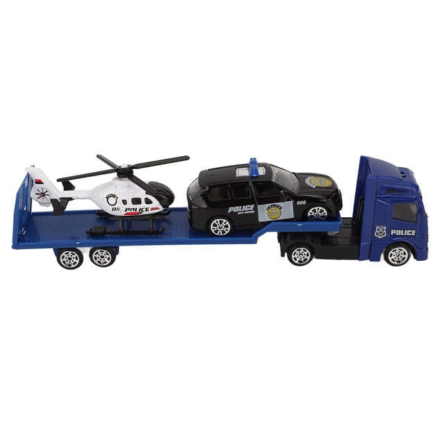Coche de ingeniería de aleación, juego de 4 piezas 1:64, camión de construcción de simulación, remolque, vehículos de construcción, juguete, valor inmejorable