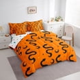 thumbnail image 3 of Castle Fairy Teens Black Snake Bedding Comforter Set,Abstract Animal Full Bedding Set, 3 of 8