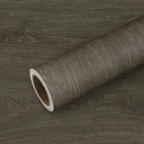 VEELIKE Brown Wood Contact Paper for Countertops Waterproof Wood Wallpaper Peel and Stick Wood Grain Contact Paper for Kitchen Removable Wood Wall Paper for Cabinets Furniture 15.7''x118''