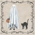 thumbnail image 3 of Popp, Grace 12x12 Black Modern Framed Museum Art Print Titled - Vintage Halloween Collection F, 3 of 5
