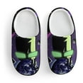 thumbnail image 3 of Invader Zim Alien Gir Kid's Cotton Slippers Winter Warm Soft Plush Slippers with Rubber Sole Non-Slip Indoor Outdoor Slip on Shoes Fluffy House Slippers For Boys Girls Teen, 3 of 8