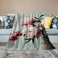 thumbnail image 2 of Pratyus Flowers Annabel Kidston Print Blanket Lightweight Blanket for All Seasons Excellent Hand Feel Gifts for Boys Girls Adults 50x60in, 2 of 6