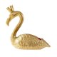 thumbnail image 5 of Caja de almacenamiento de joyas con forma de flamenco, joyero, soporte para joyas, estatua de flamenco para pendientes, , decoración del hogar, i oro, 5 of 8