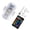 Remote control inclu-1 light, variant on High Brightness LED Warning Lamp with Rechargeable High Brightness LED Beads Upgrades for Collision Prevention