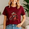 thumbnail image 4 of Yee Claw Yee Haw Crab Shirt, Cowboy Crawfish Meme Shirt, Funny Crawfish Tee, Summer Tee, 4 of 5