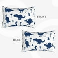thumbnail image 4 of Balery Cute Cartoon Dinosaurs Bedding Queen Pillow Cases - Envelope Closure - Soft Brushed Microfiber Fabric - Shrinkage and Fade Resistant Pillow Cases-14"x20", 4 of 9
