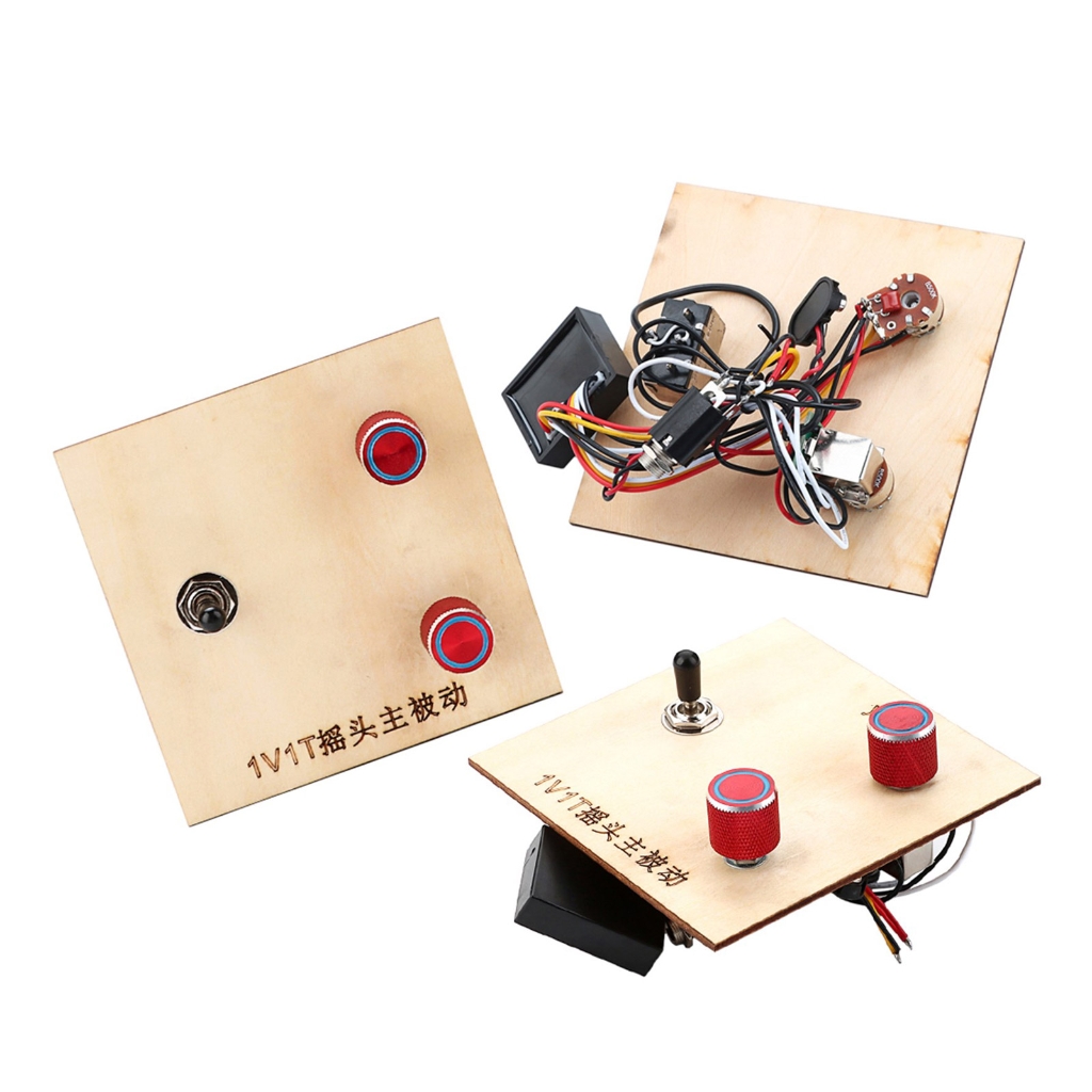 Guitar Prewired Wiring Harness Prewired 500K Pots 3 Way Toggle Switches Wiring Harness for Electric Guitar Parts