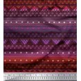 thumbnail image 1 of Soimoi Crepe Silk Fabric Dot,Stripe & Geometric Ethnic Print Fabric by Yard 42 Inch Wide, 1 of 1
