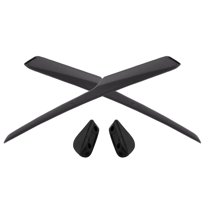 Vonxyz Black Replacement Earsocks Nosepieces Rubber Kits for Oakley Valve New 2014 OO9236 Sunglasses