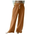 thumbnail image 1 of Women's New Open Straight Leg Casual Sports Pants, 1 of 6