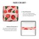 thumbnail image 5 of Balery Tomatoes Porta Pañuelos de Cuero con Estampado – Funda Moderna Cuadrada para Caja de Pañuelos, Dispensador 5x5x5'', 5 of 7