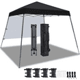 thumbnail image 2 of Renwick 10×10 ft Pop-up Canopy Tent w/ Side Panel, Black, 2 of 8