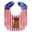 Mastiff - Brindle, variant on Patriotic USA Mastiff Brindle Baby Bib