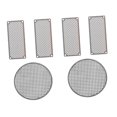 thumbnail image 1 of Esquirla Dolity Ensemble de 6 Pcs Filet de Protection en Métal pour Char, Blindé, Plaque de Protection pour Char de 1/16 Heng Long, 1 of 8