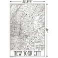thumbnail image 6 of New York Map Wall Poster, 22.375" x 34", 6 of 6