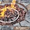 thumbnail image 6 of Teamson Home 28" Outdoor Faux Stone Round Propane Gas Fire Pit, 6 of 12