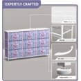 thumbnail image 4 of LLisha Kids Dresser with 9 Drawers - Storage Unit Organizer Chest for Clothes - Bedroom, Kids Room, Nursery, & Closet, 4 of 12