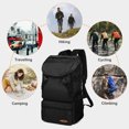 thumbnail image 4 of Large Travel Hiking Backpack for Men Women, Carry on Bag Weekender Suitcase Backpack, Waterproof Laptop Bookbag for College School Student, 4 of 8