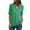 Mint Green, variant on LYXSSBYX Womens Tops Long Sleeve Sale Women's Fall Long Sleeve Shirts Zip Casual Tunic V-Neck Rollable Blouse Tops