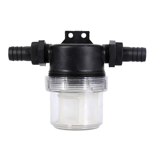 25 Filtro de agua de filtración súper ultrafina de limpieza de malla 50, interfaz de púas de 20/25mm para riego de jardín, accesorio de filtros agrícolas