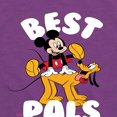 thumbnail image 3 of Mickey & Friends - Mickey & Pluto Best Pals Design - Toddler And Youth Short Sleeve Graphic T-Shirt, 3 of 6