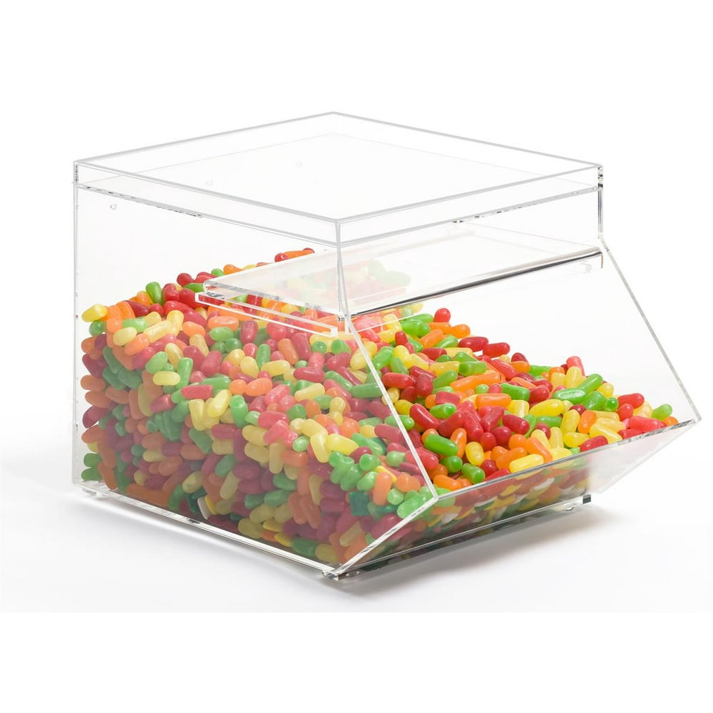 Clear Acrylic Stackable Candy Bins Hold 1.5 Gallons (ACD8185126)