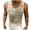 C653 Beige, variant on Yuncity Mens T-Shirts Knit Crew Neck Sleeveless Vest Solid Color Summer Breathable Outdoor Daily Wear Men's Tops Size L Beige