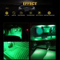 thumbnail image 2 of Bombilla LED YM E-Bright T10 194 168 2825 W 5W 5050 5-SMD verde 12 V, 2 of 6