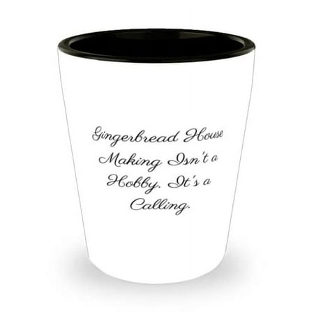 

Gingerbread House. Gingerbread House Making Shot Glass Inappropriate Gingerbread House Making Gifts Ceramic Cup For Men Women