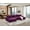 Purple, variant on 125'' Modular U-Shaped Sectional Sofa, Modern Corduroy Cloud Couch, Boneless Deep Seat 3-Seater, Plush Upholstered Lounge Sofa for Living Room Family Room, Two-Side Recline Design, Purple