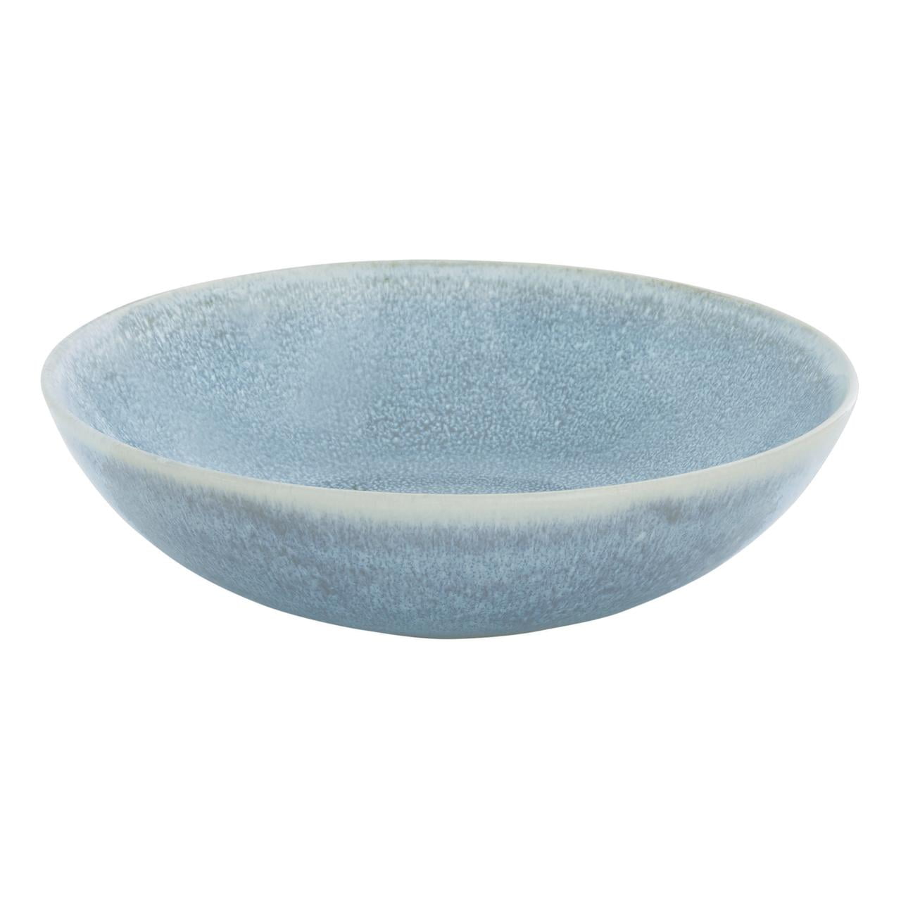 Better Homes & Gardens Blue Reactive Linette Stoneware Dinner Bowl
