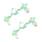 2Pcs Game Flex Cable Repair Platoon Conductive Film Keypad for PS4 JDM-001 Controller