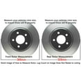 thumbnail image 5 of Detroit Axle - 10pc Front and Rear Drilled Brake Rotors Brakes Pads Replacement for Chevy Trailblazer GMC Envoy Buick Rainer, 5 of 10