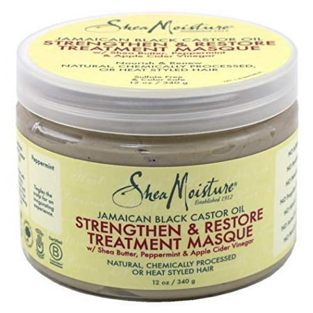 Shea Moisture Jamaican Black Masque 12 Ounce 354ml 6 Pack
