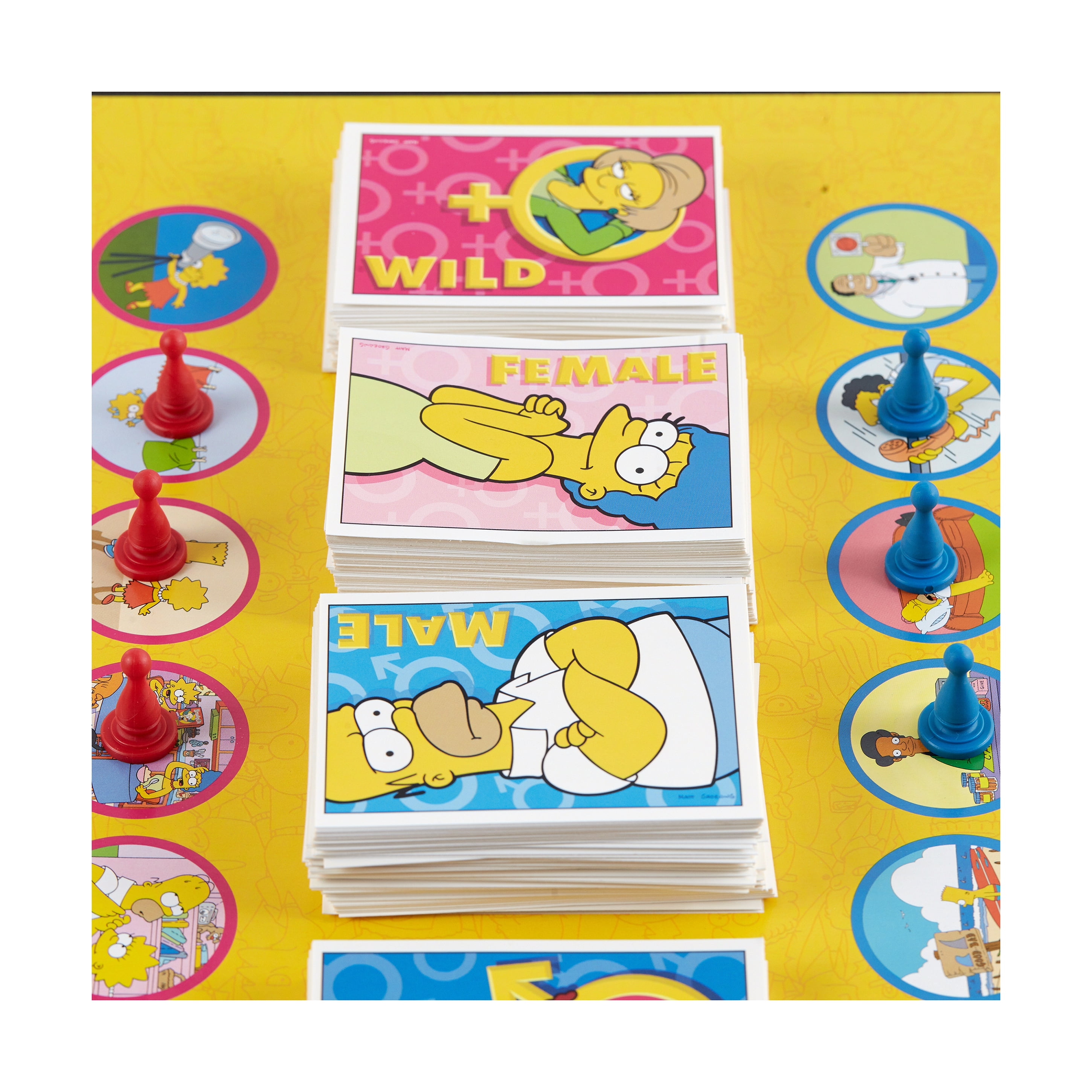 Battle of the Sexes Board Game: The Simpsons Edition