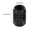 thumbnail image 3 of Aluminum alloy tire valve caps, personalized, universal, 4 pieces/set, 3 of 8