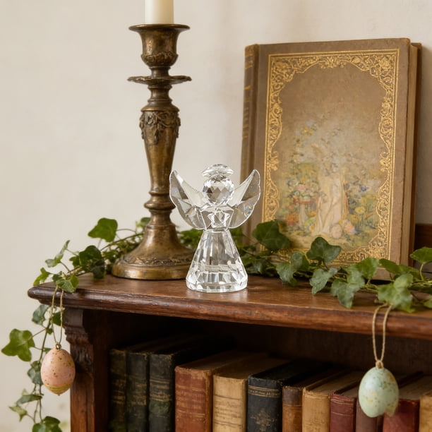 Vitrina Decorativa de Cristal con Forma para Escritorio de Oficina